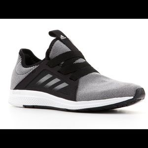 ADIDAS Edge Lux Running Shoe, Black and Grey, 9.5
